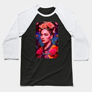 Vintage Portrait of Madonna Baseball T-Shirt